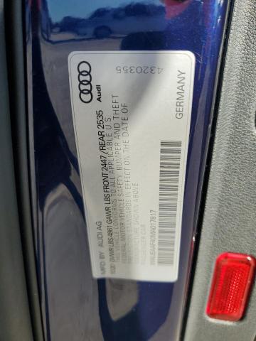 WAUEAAF40MA017817 Audi A4 PREMIUM 13