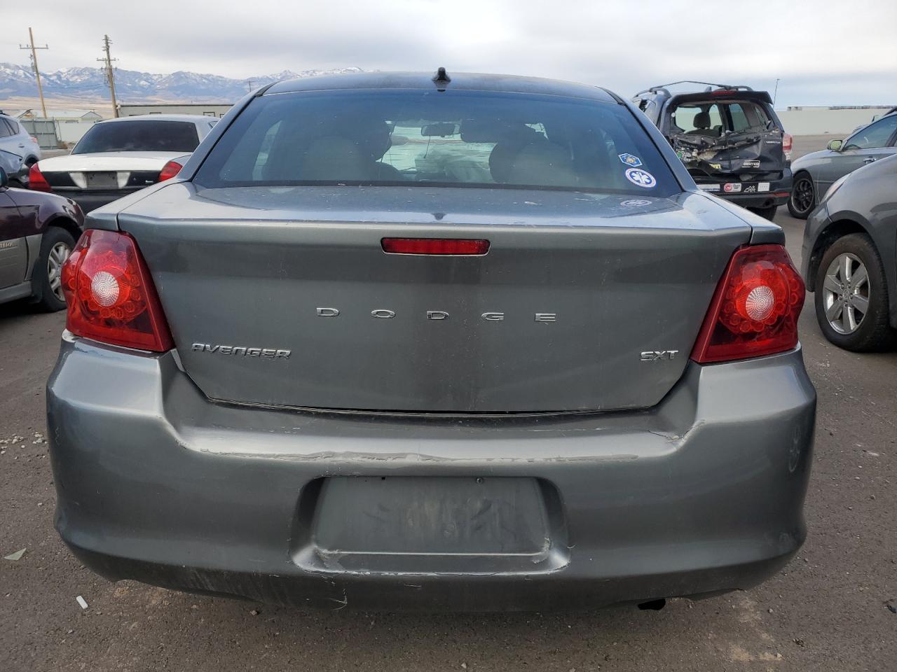 2012 Dodge Avenger Sxt VIN: 1C3CDZCB6CN272406 Lot: 78532394