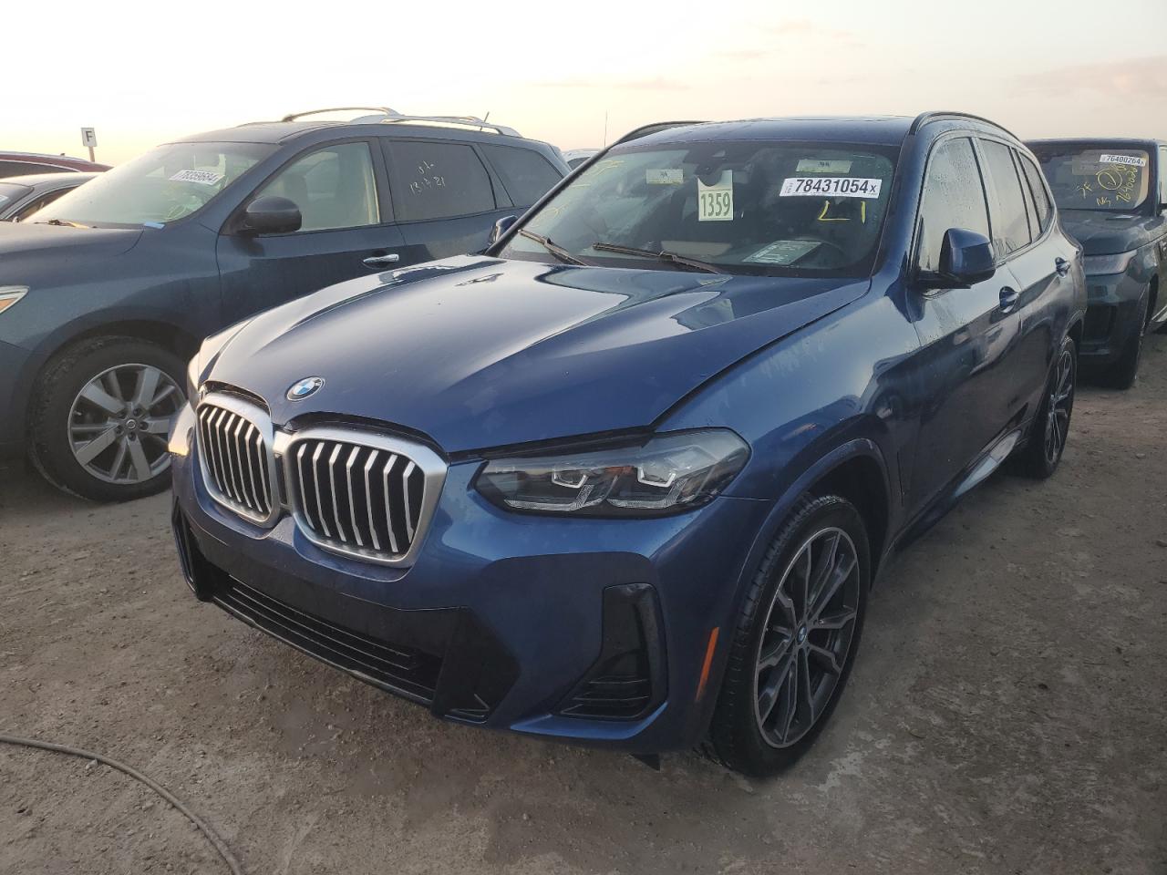 VIN 5UX53DP06N9M16663 2022 BMW X3 no.1