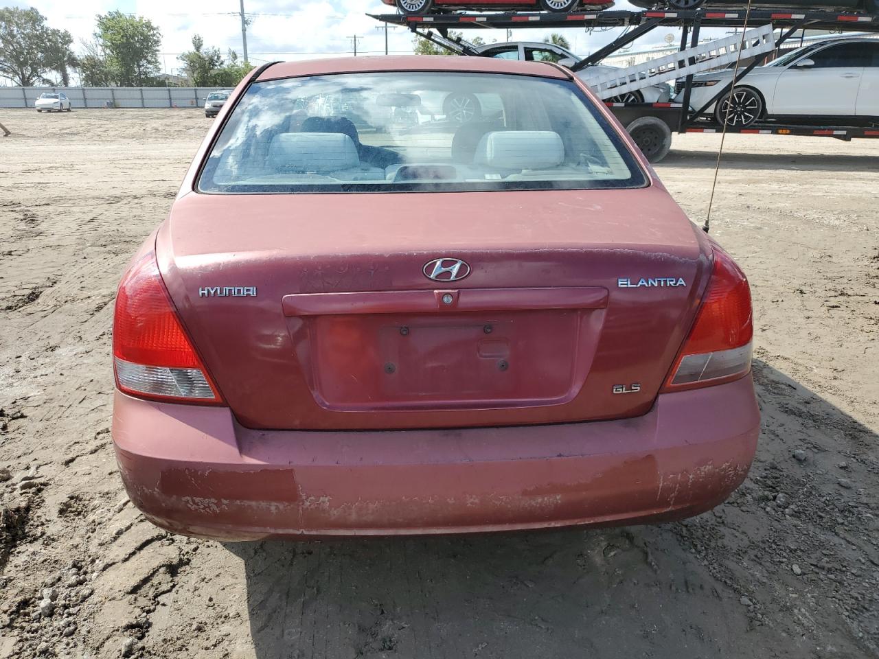 2002 Hyundai Elantra Gls VIN: KMHDN45D72U460981 Lot: 74837984