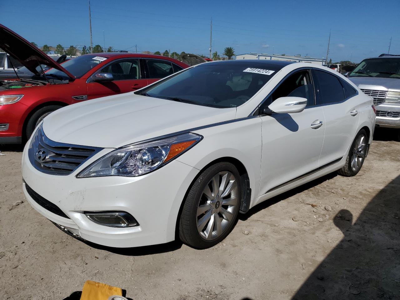 2013 Hyundai Azera Gls للبيع في Riverview، FL - Water/Flood