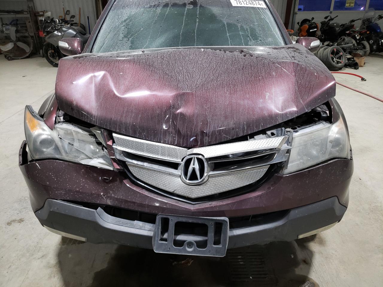 2009 Acura Mdx Technology VIN: 2HNYD28609H527759 Lot: 78124874