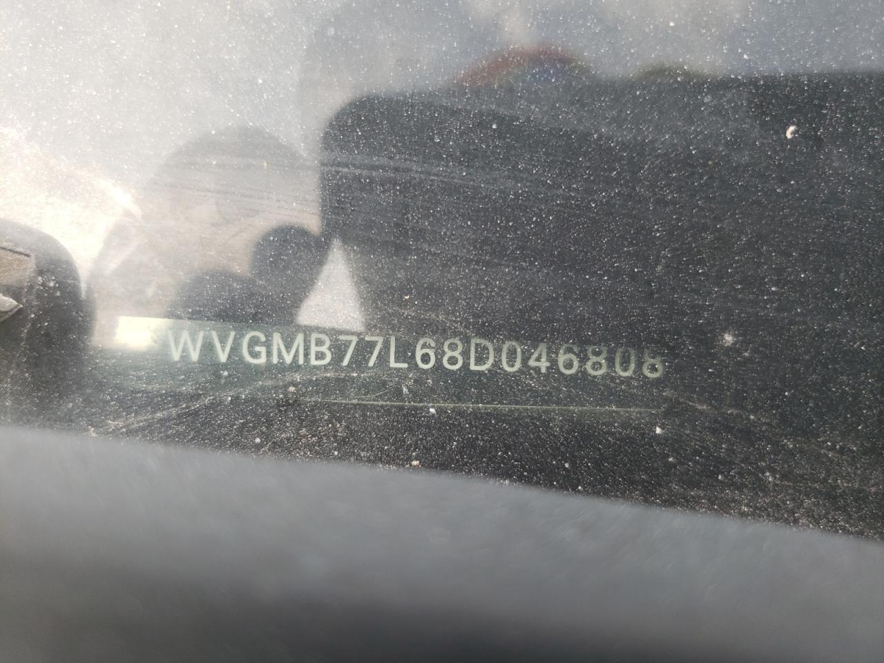 2008 Volkswagen Touareg 2 V8 VIN: WVGMB77L68D046808 Lot: 57321255