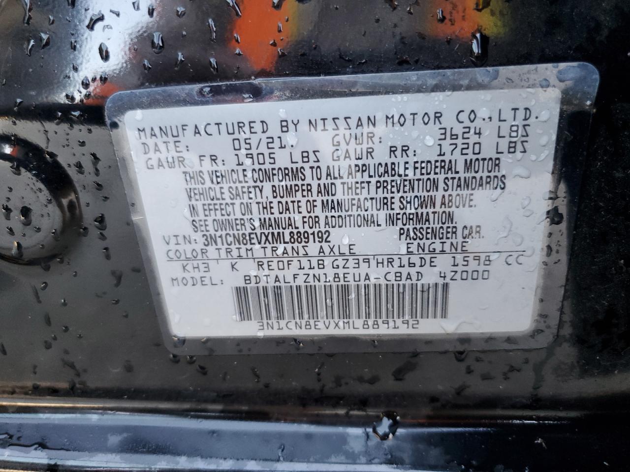 2021 Nissan Versa - Image 13