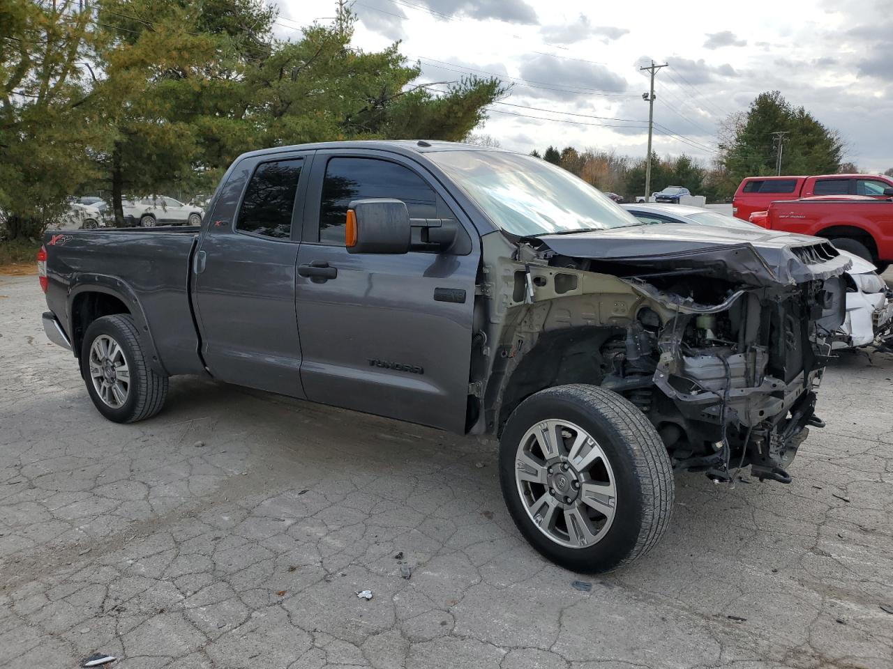 2018 Toyota Tundra Double Cab Sr VIN: 5TFUW5F10JX734384 Lot: 78862574