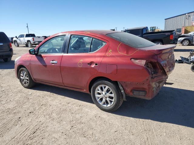  NISSAN VERSA 2018 Burgundy