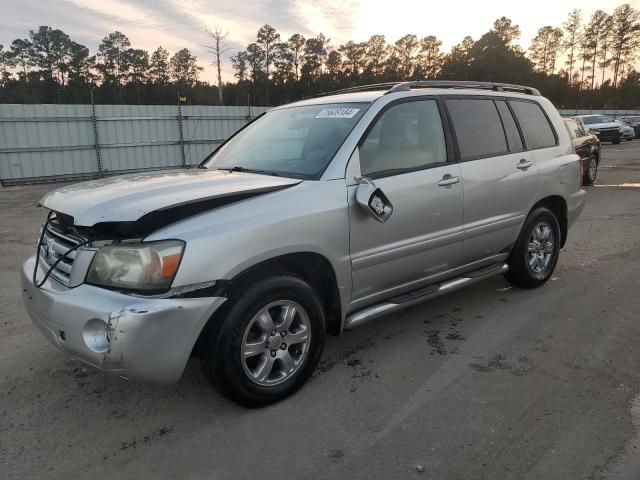 2004 Toyota Highlander Base на продаже в Harleyville, SC - Side