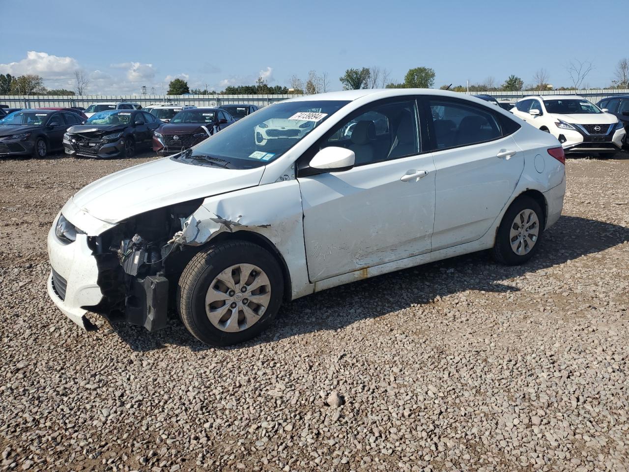 2015 Hyundai Accent Gls VIN: KMHCT4AE2FU887555 Lot: 74139894