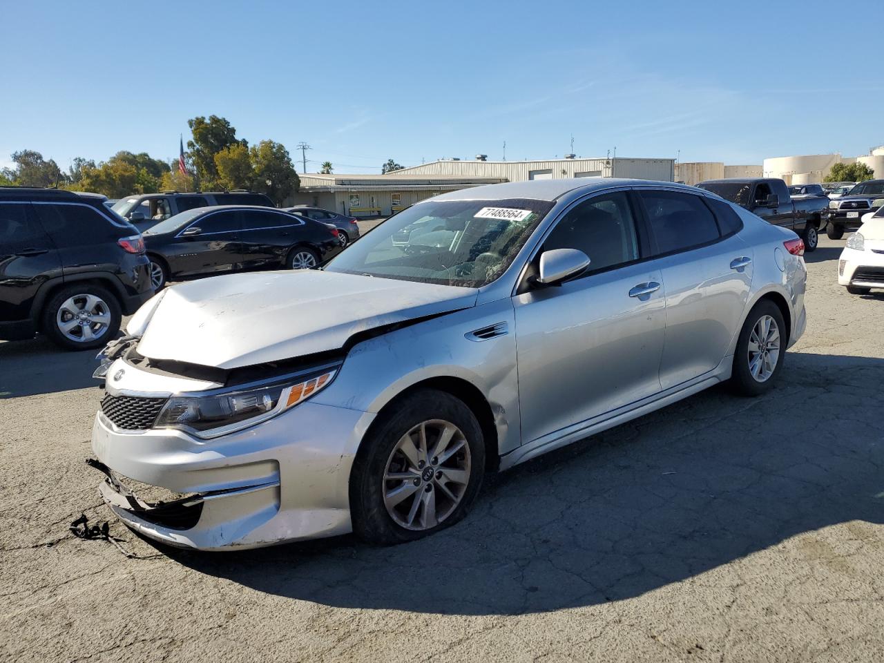 2018 Kia Optima Lx VIN: 5XXGT4L37JG198319 Lot: 77488564