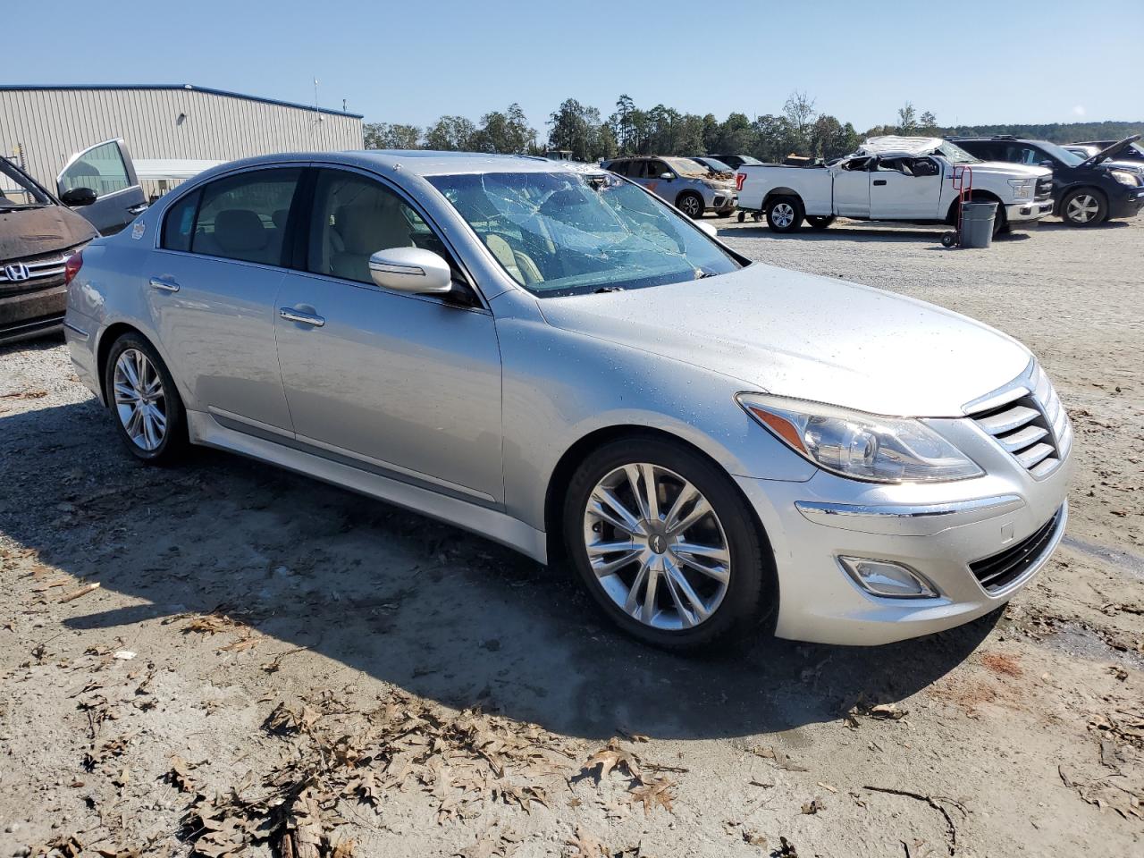 KMHGC4DD4CU151393 2012 Hyundai Genesis 3.8L