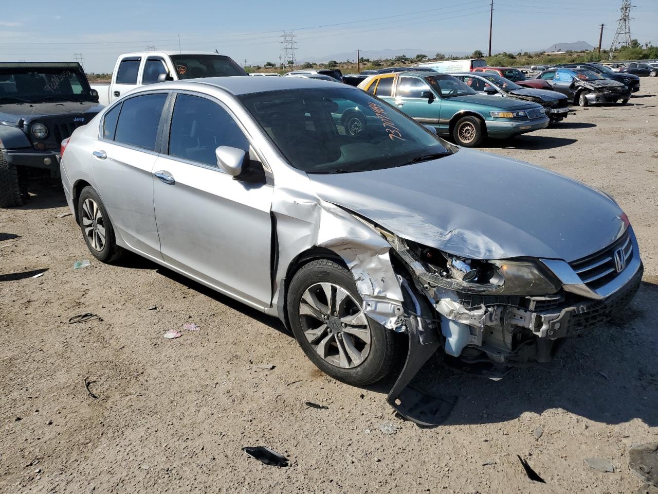 1HGCR2F36DA154228 2013 Honda Accord Lx