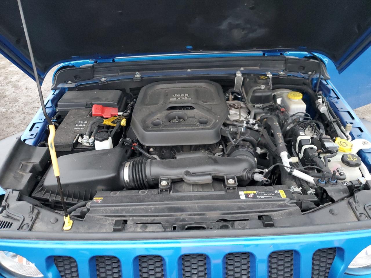 1C4GJXAN8MW659784 2021 Jeep Wrangler Sport