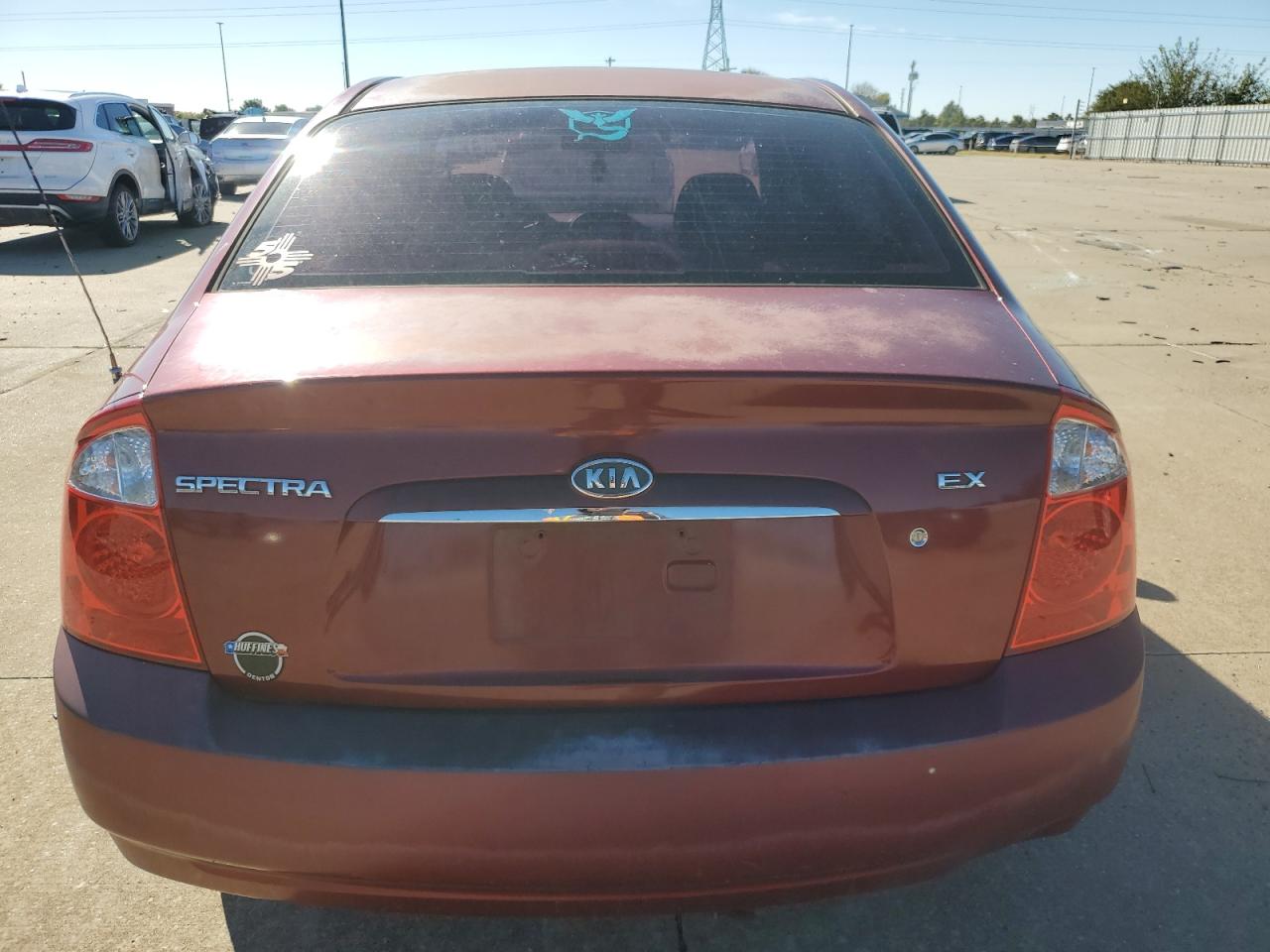 2005 Kia Spectra Lx VIN: KNAFE121255166924 Lot: 78788204