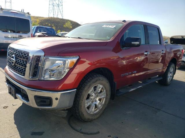  NISSAN TITAN 2018 Burgundy