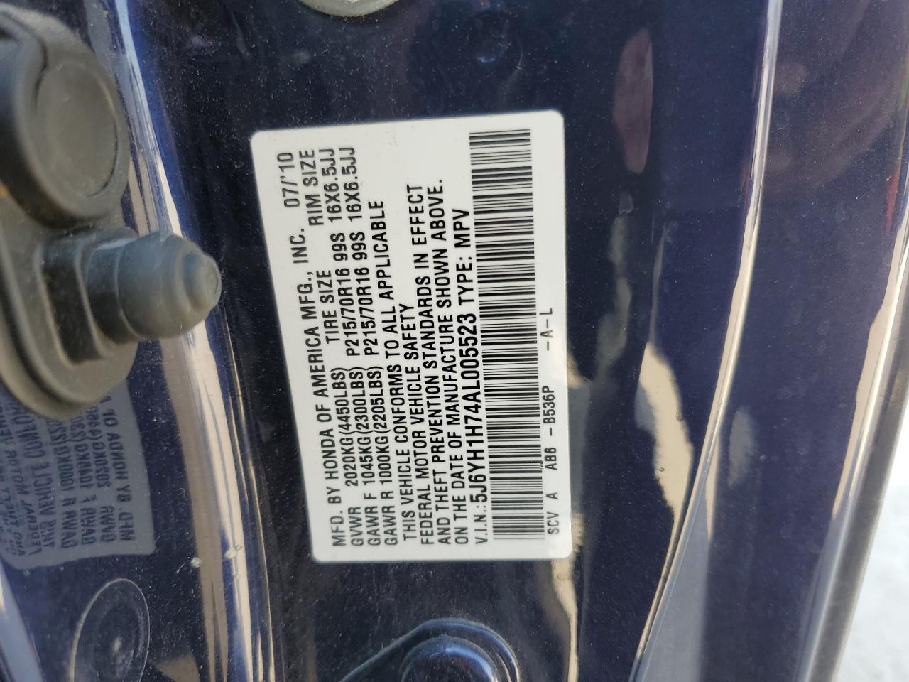 2010 Honda Element - Image 12