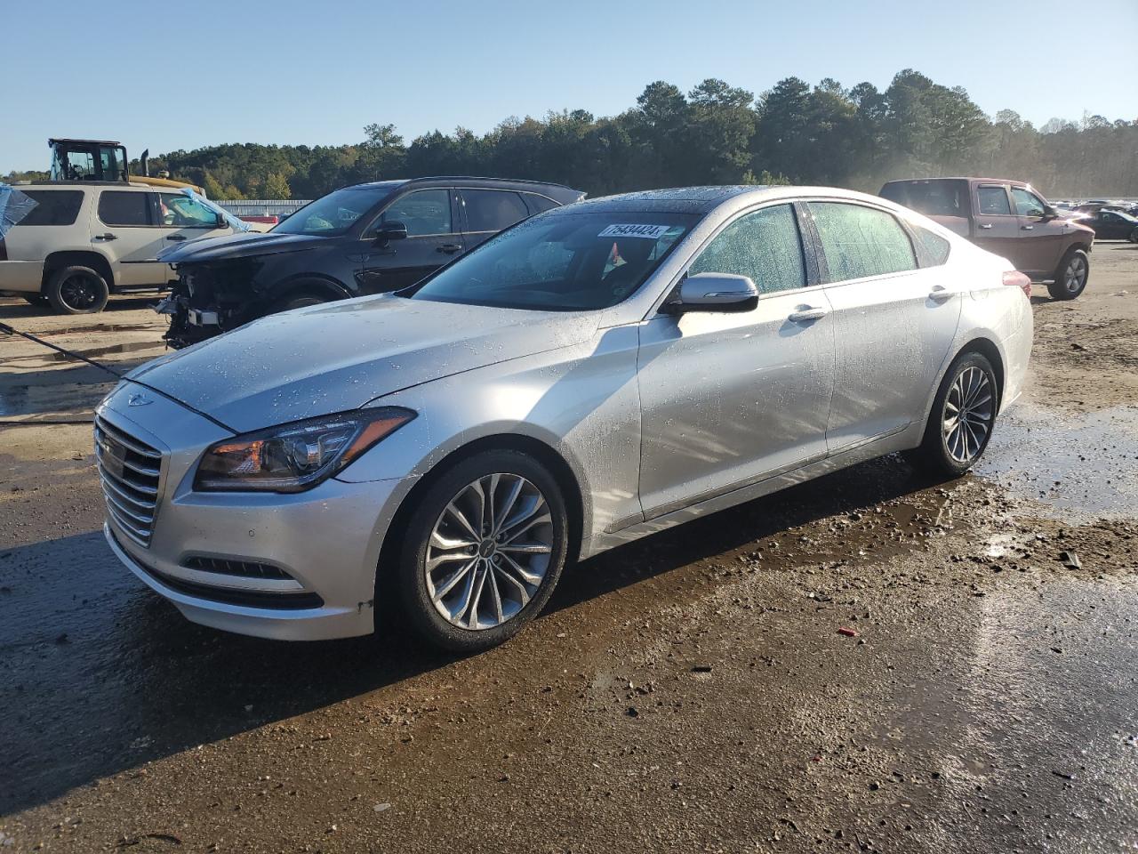 2015 Hyundai Genesis 3.8L VIN: KMHGN4JE5FU089563 Lot: 75434424