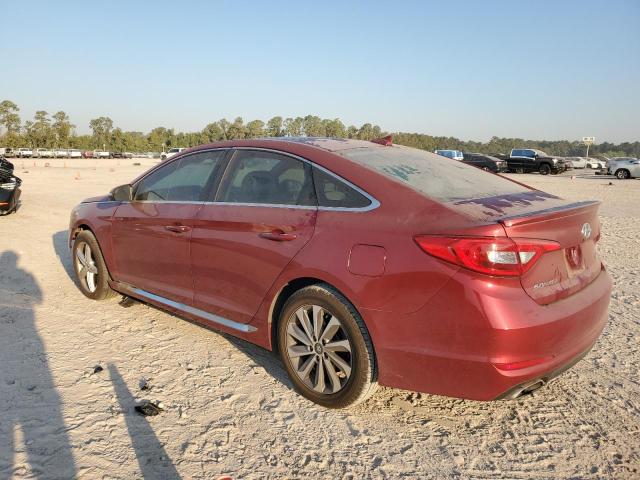  HYUNDAI SONATA 2015 Красный