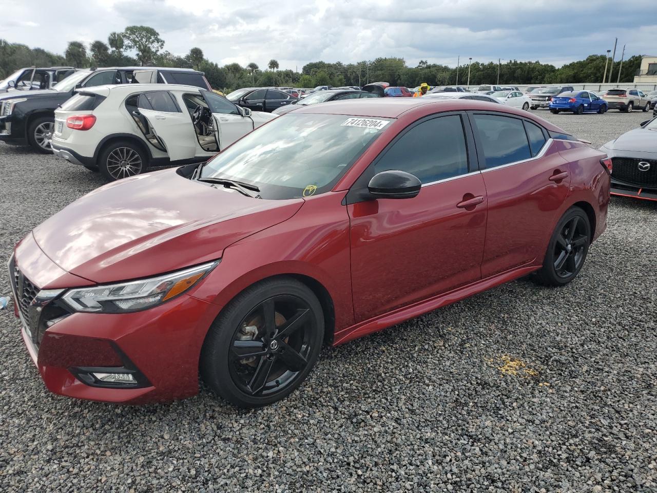 3N1AB8DV9NY305385 2022 Nissan Sentra Sr