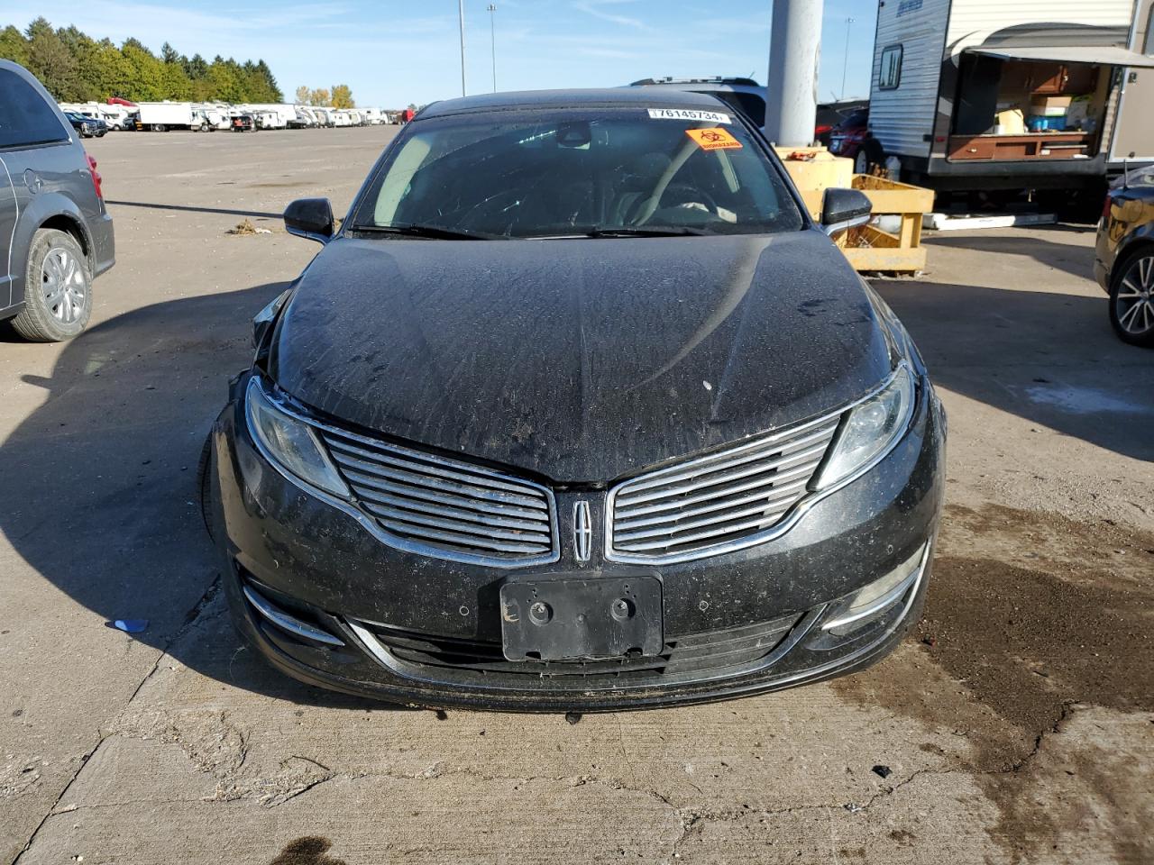 VIN 3LN6L2JK0DR800599 2013 LINCOLN MKZ no.5