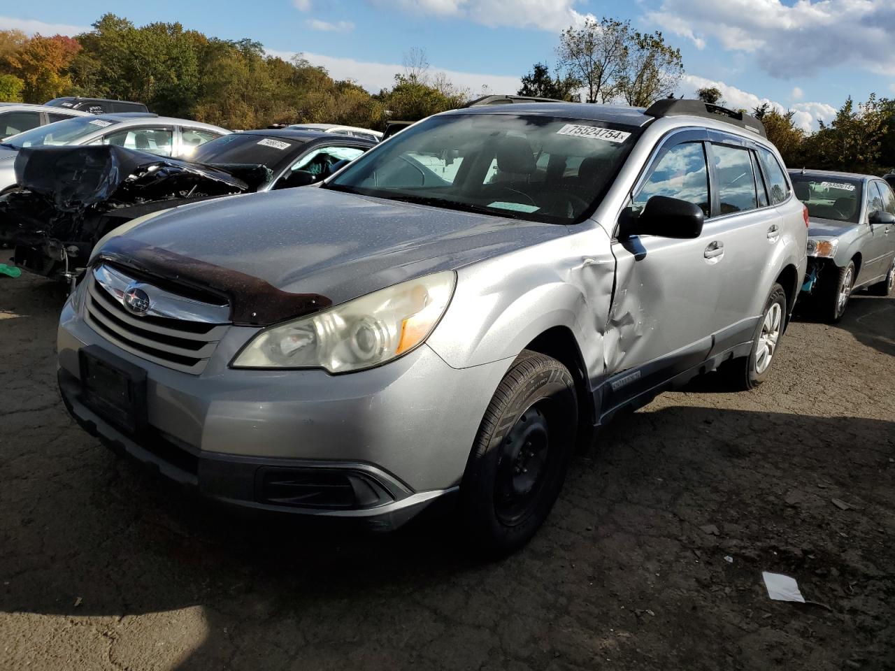 2011 Subaru Outback 2.5I VIN: 4S4BRBAC7B3416515 Lot: 75524754