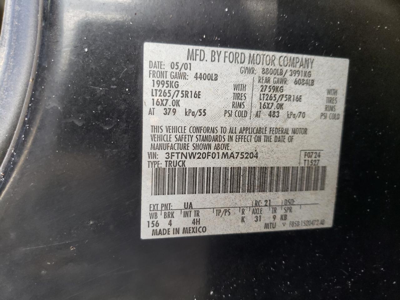 2001 Ford F250 - Image 13