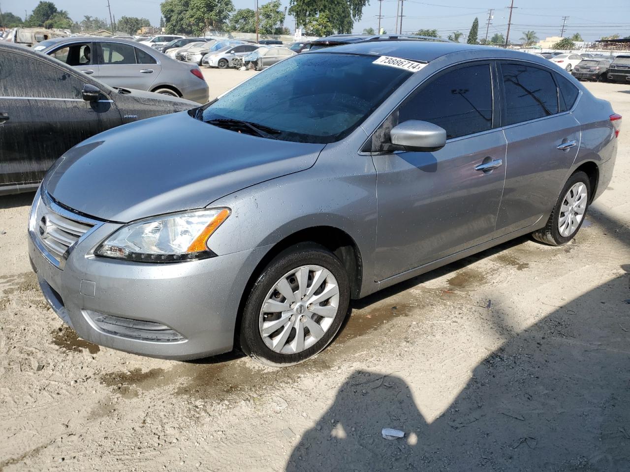 2014 Nissan Sentra S VIN: 3N1AB7AP5EY234234 Lot: 73886714