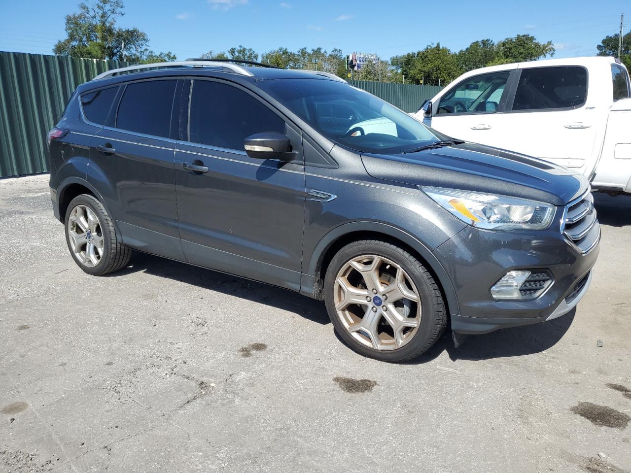 2017 Ford Escape Titanium VIN: 1FMCU0JD5HUB12862 Lot: 76189974