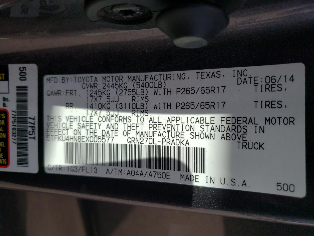 2014 Toyota Tacoma - Image 12