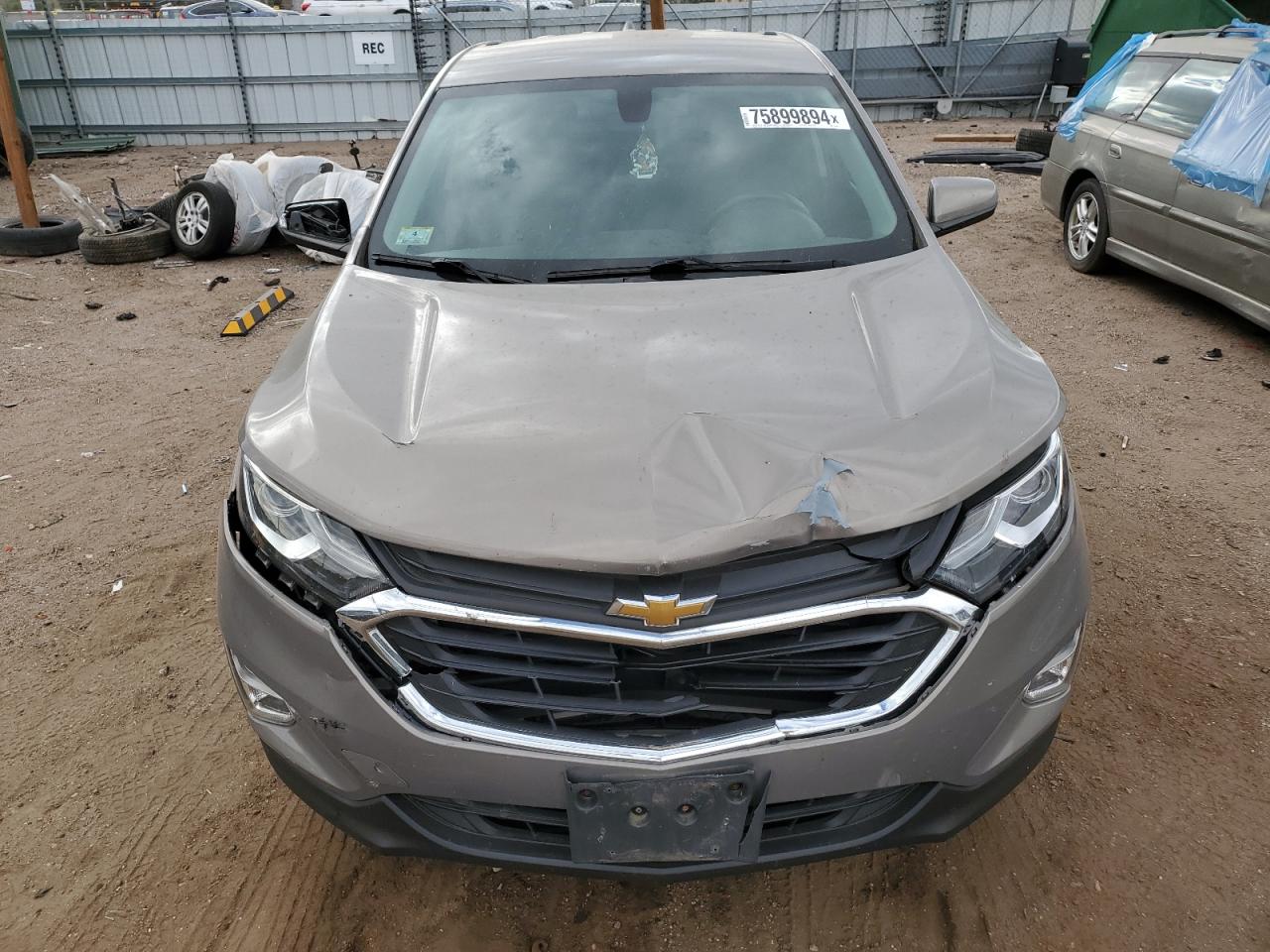 2018 Chevrolet Equinox Lt VIN: 3GNAXSEV6JL109915 Lot: 75899894