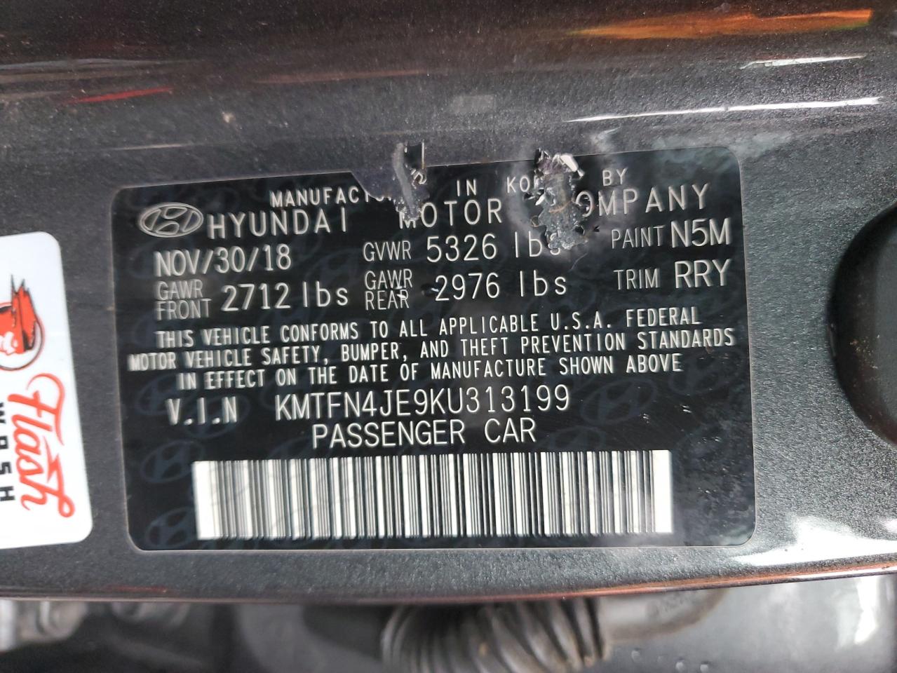 2019 Genesis G80 - Image 12