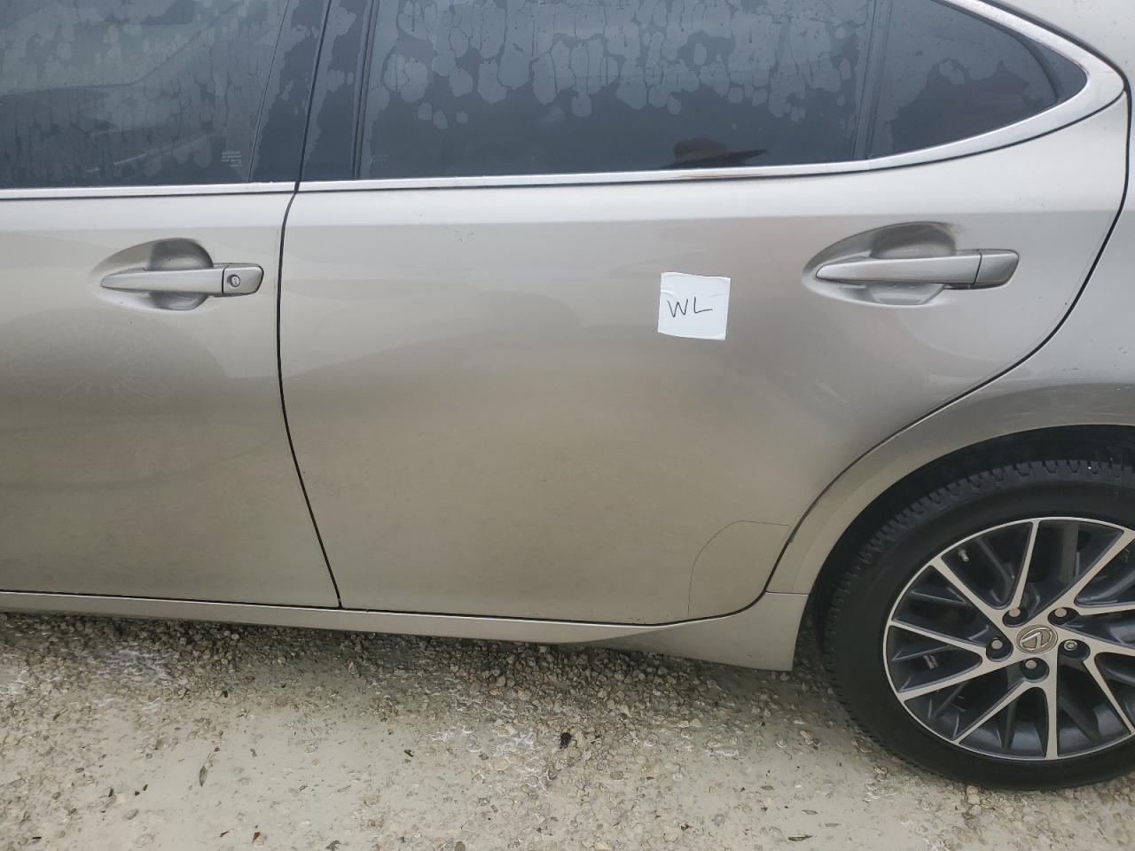 2016 Lexus Es 350 VIN: 58ABK1GGXGU002941 Lot: 74028994