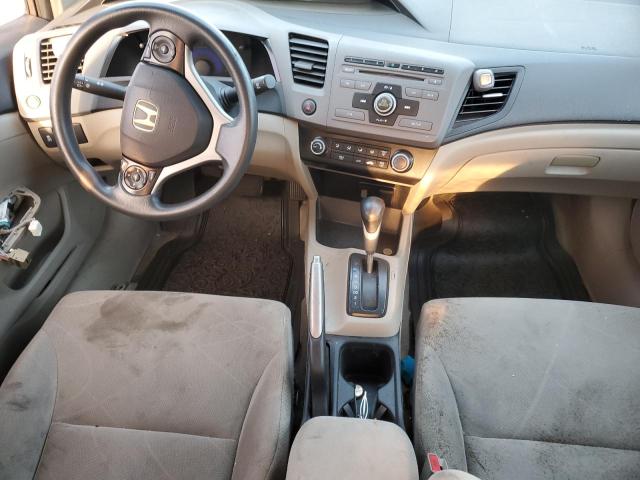 Sedans HONDA CIVIC 2012 tan