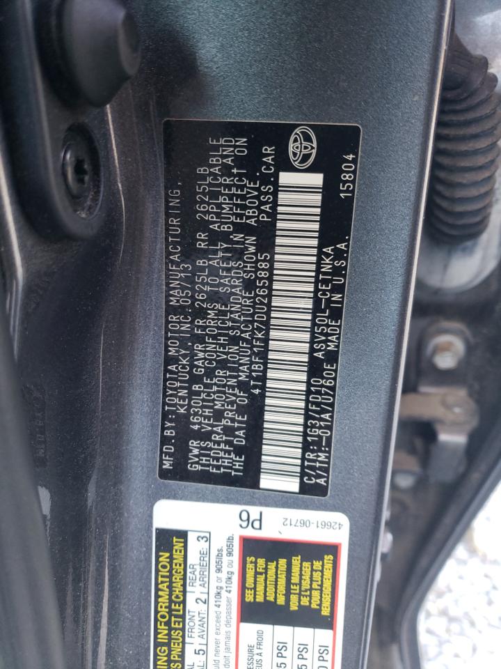 2013 Toyota Camry - Image 12