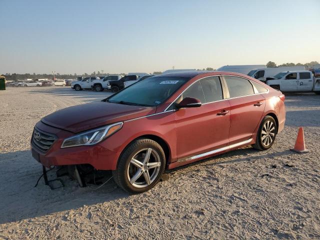  HYUNDAI SONATA 2015 Красный