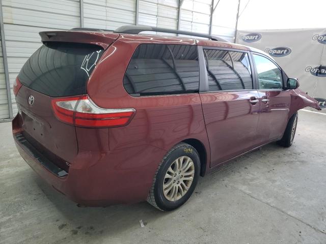 Minivans TOYOTA All Models 2017 Burgundy