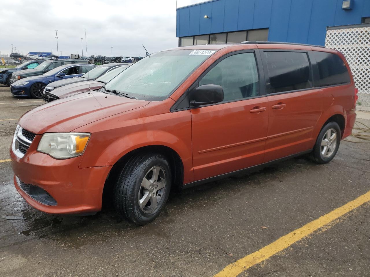 2012 Dodge Grand Caravan Se VIN: 2C4RDGBG0CR253117 Lot: 78671574