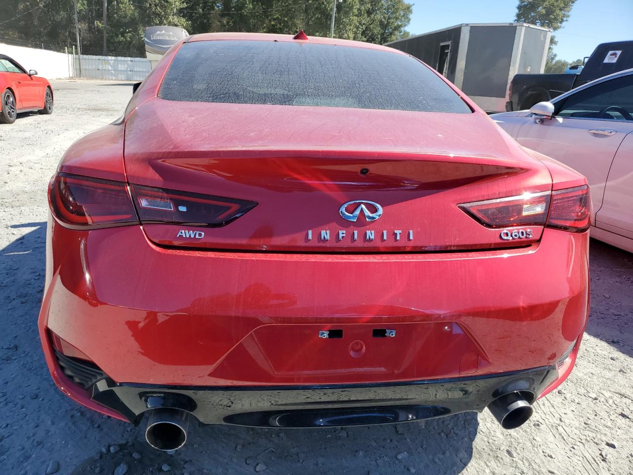 2019 Infiniti Q60 Red Sport 400 VIN: JN1FV7EL5KM440639 Lot: 75843624