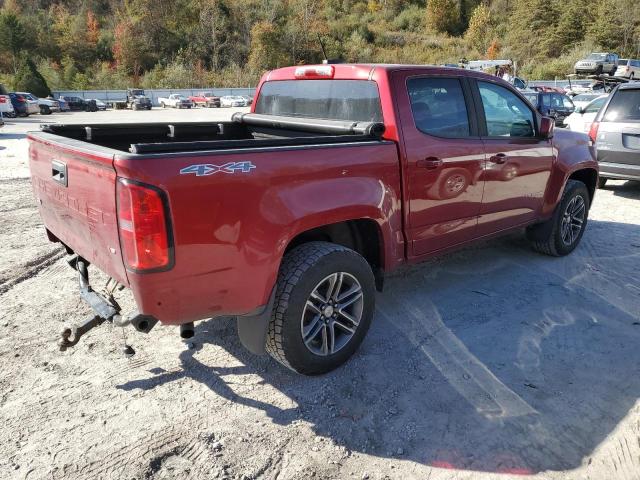  CHEVROLET COLORADO 2021 Czerwony
