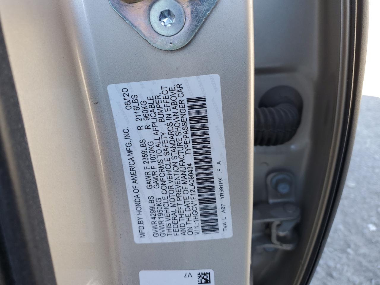 2020 Honda Accord - Image 13