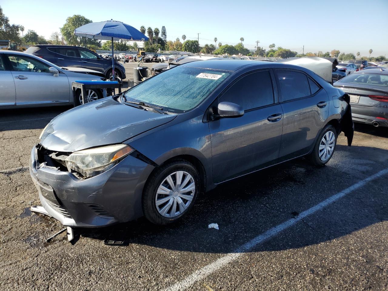 2016 Toyota Corolla L VIN: 5YFBURHE5GP461471 Lot: 77842704