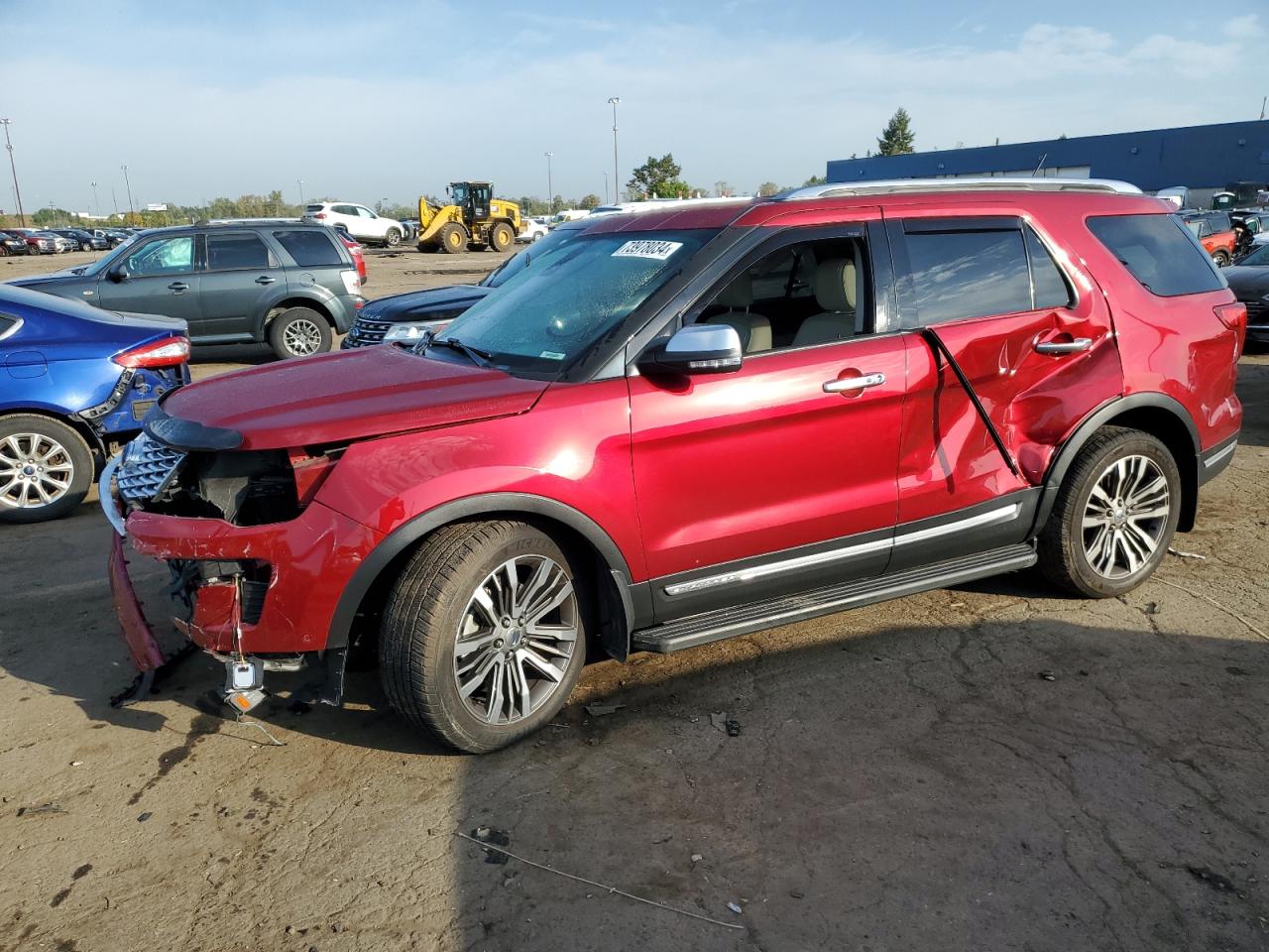 1FM5K8HT0JGC92153 2018 FORD EXPLORER - Image 1