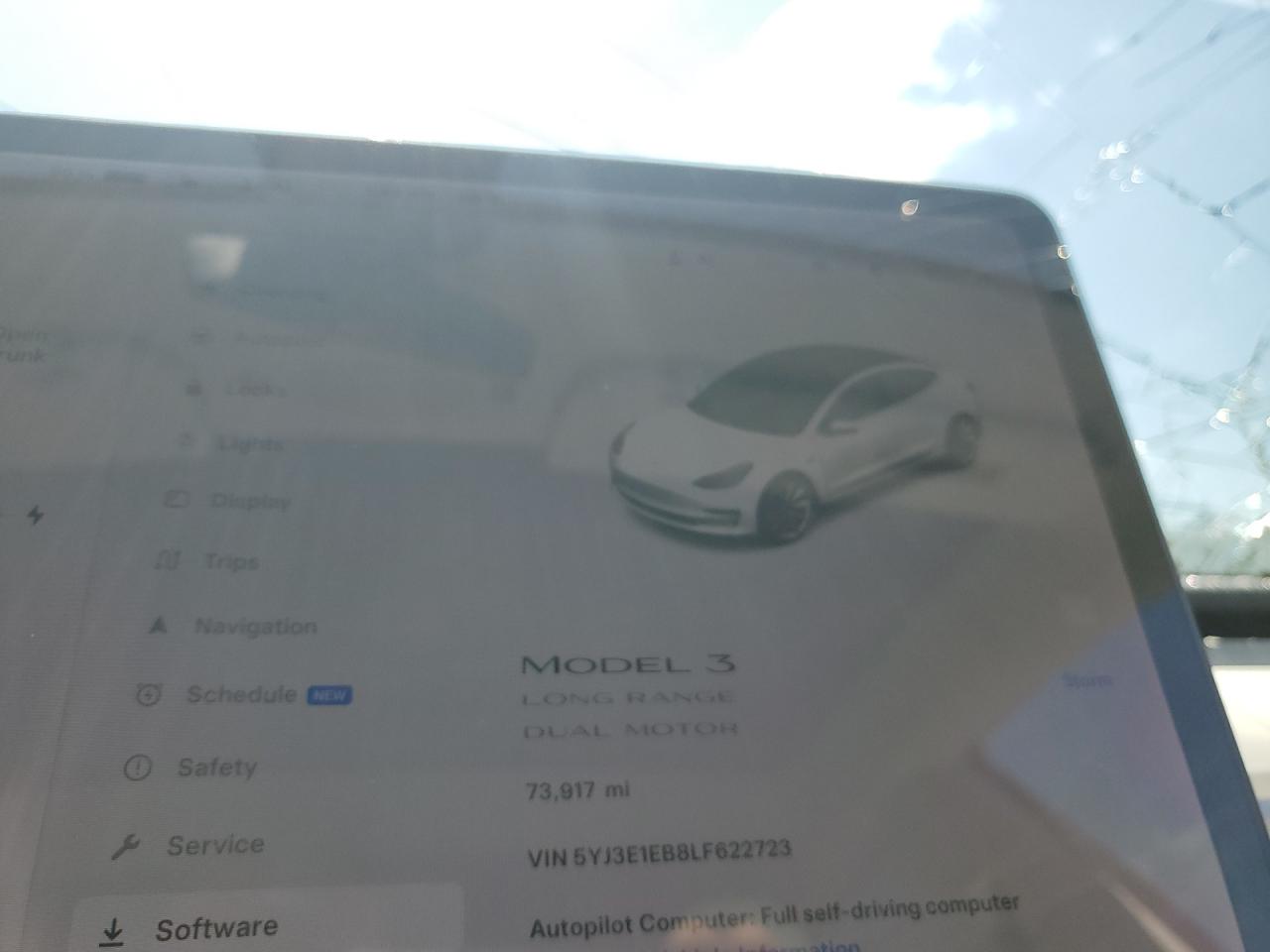 5YJ3E1EB8LF622723 2020 Tesla Model 3