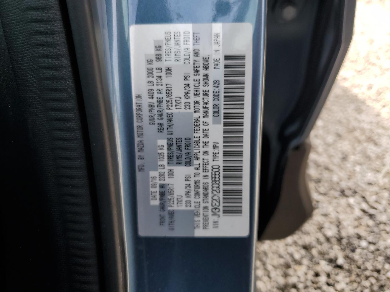 JM3KE2CY2G0865500 2016 MAZDA CX-5 - Image 14