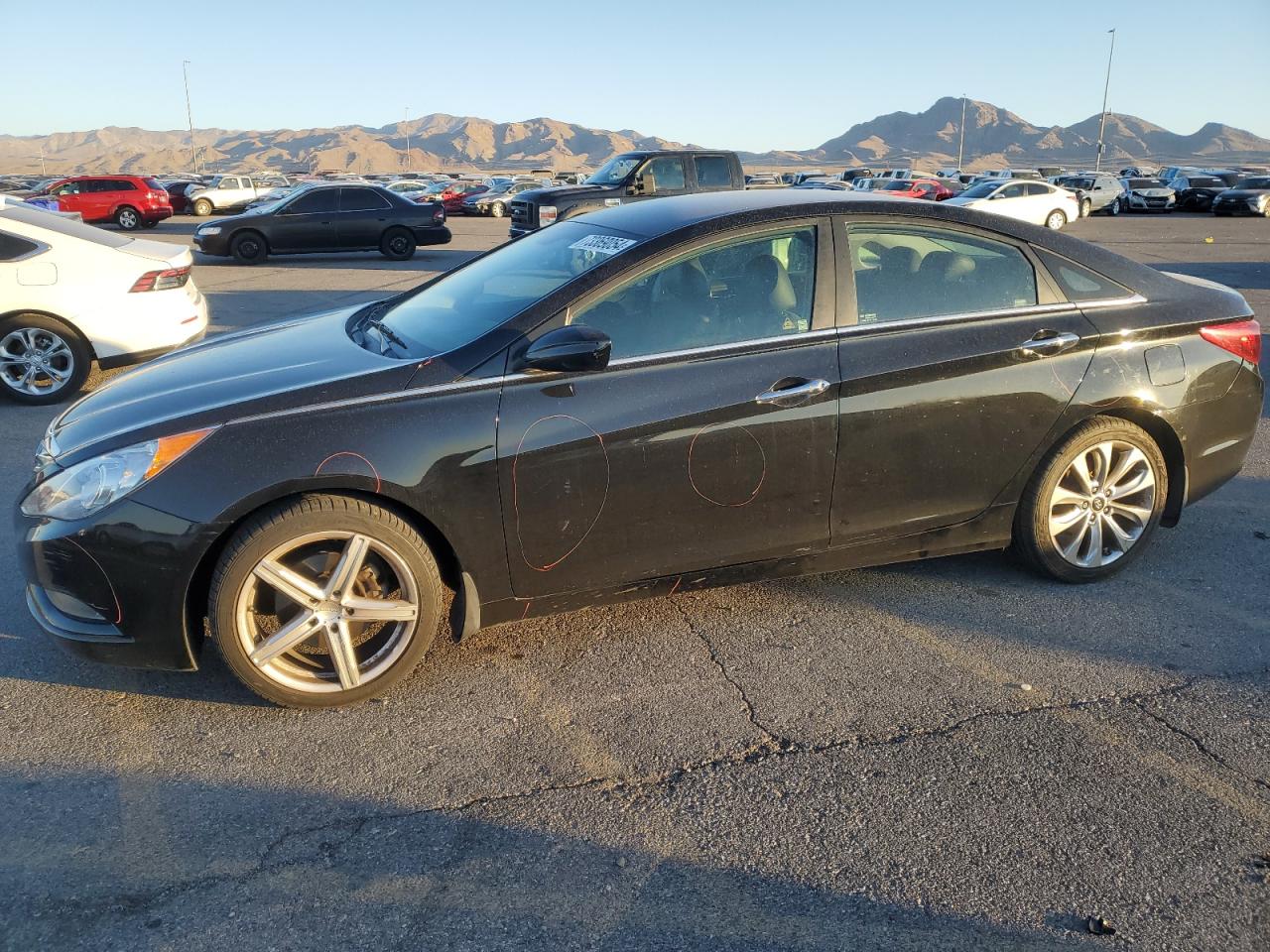 VIN 5NPEC4AC7DH691047 2013 HYUNDAI SONATA no.1