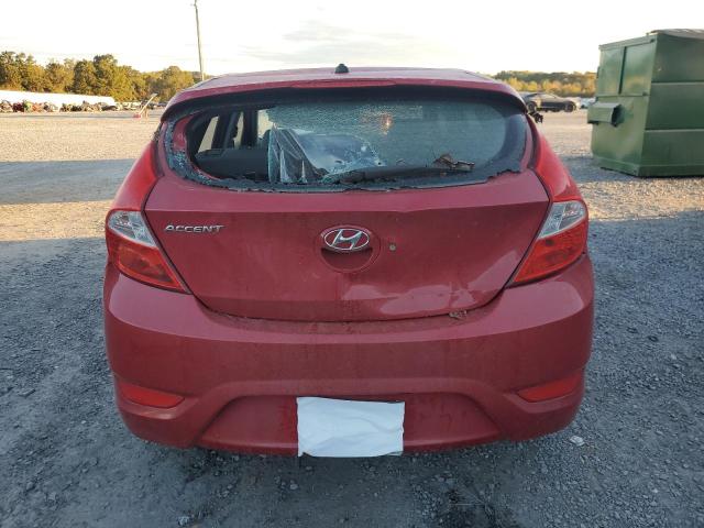  HYUNDAI ACCENT 2012 Красный