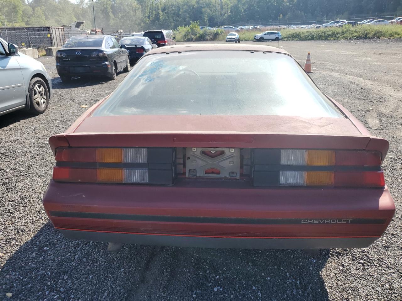 1G1FP21H9HN145261 1987 Chevrolet Camaro