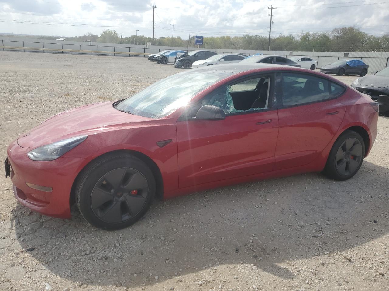 VIN 5YJ3E1EA0PF545522 2023 TESLA MODEL 3 no.1