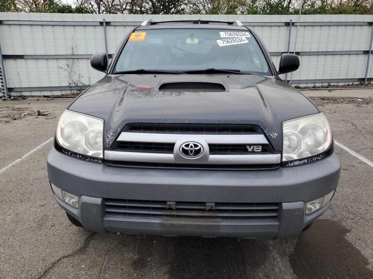 2003 Toyota 4Runner Sr5 VIN: JTEBT14R530005080 Lot: 75626534