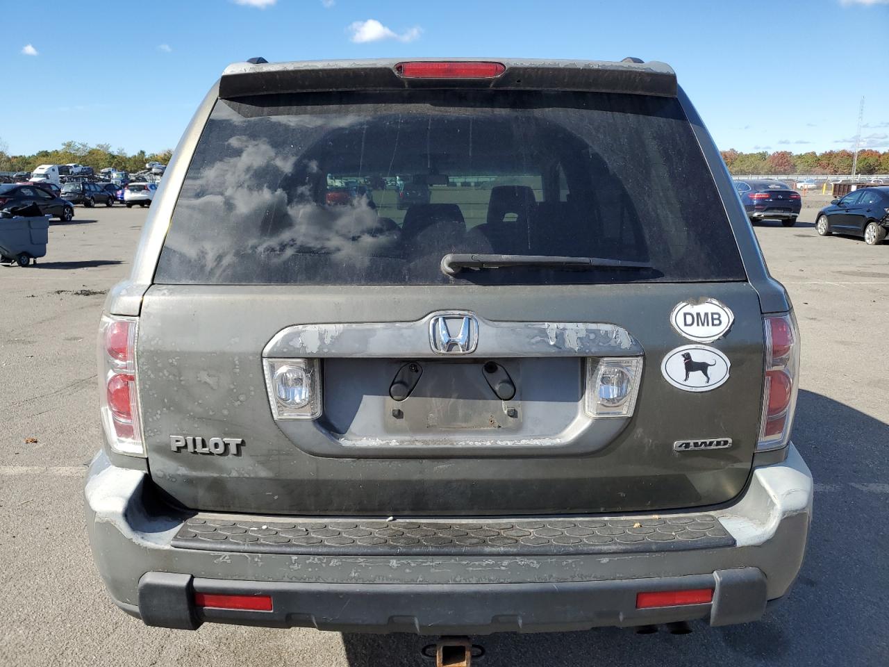 2007 Honda Pilot Ex VIN: 2HKYF18477H528906 Lot: 76178984