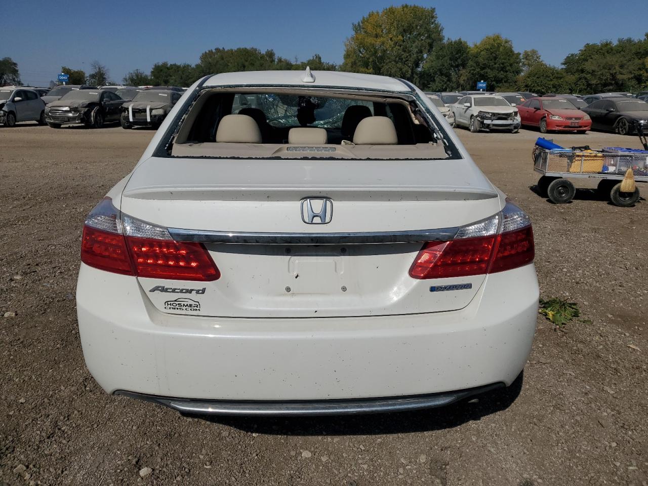 1HGCR6F59EA000882 2014 Honda Accord Hybrid Exl